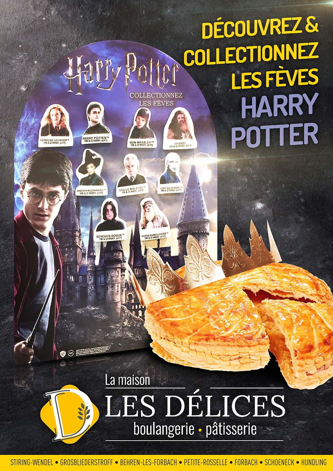 Une galette des Rois spéciale Harry Potter, disponible dès à